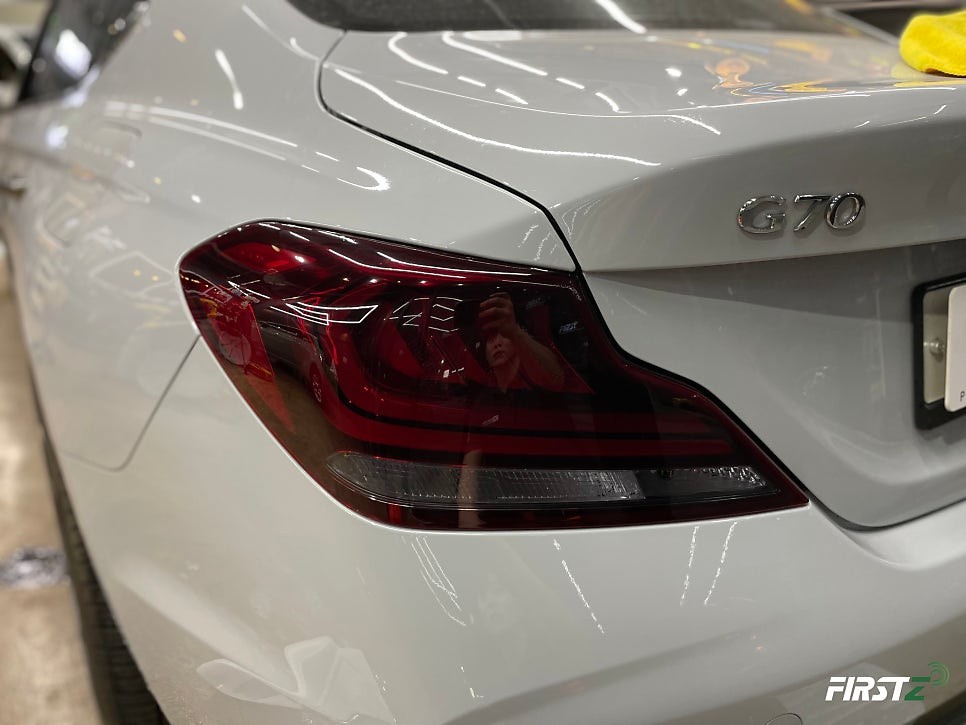 [대구PPF][헤드라이트PPF][테일램프PPF] 제네시스 G70 3.3T 터보 생활보호필름 스모그PPF 시공 후기 / 대구 수성구 중동