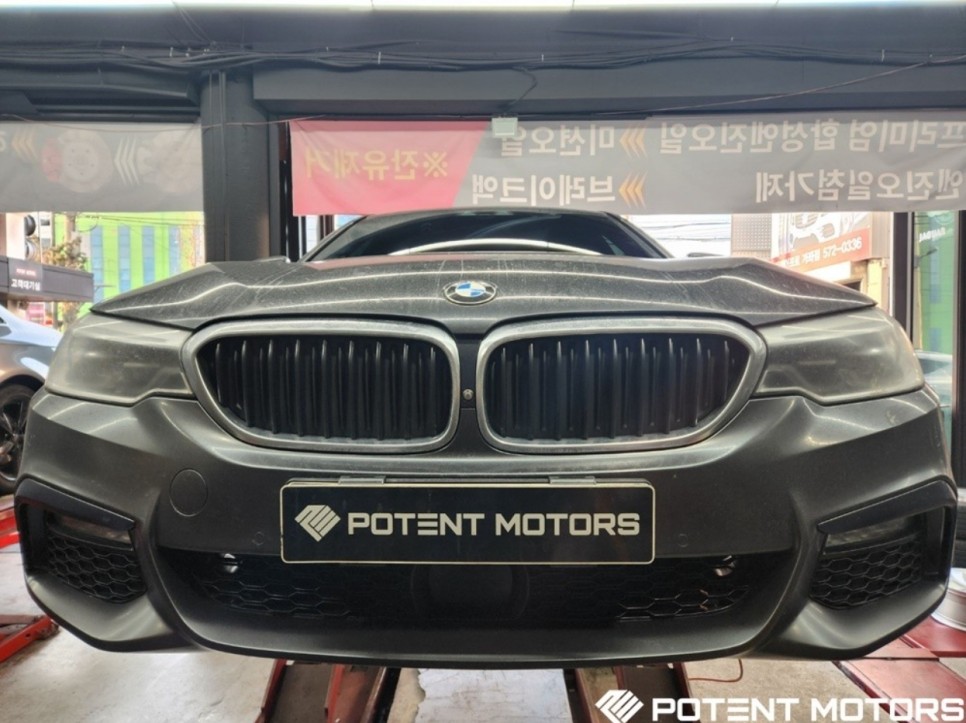 인천타이어교체 BMW 520D 타이어 장착 잘하는 곳