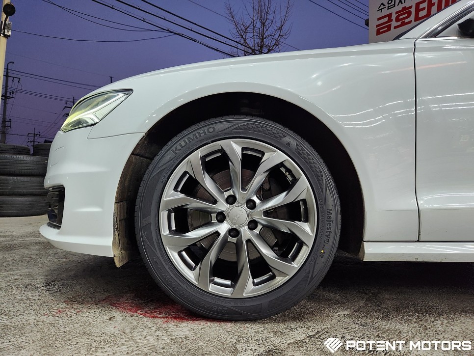 인천휠도색 아우디 A6 순정 18인치 휠 커스텀 / 인천 서구,부평,부천