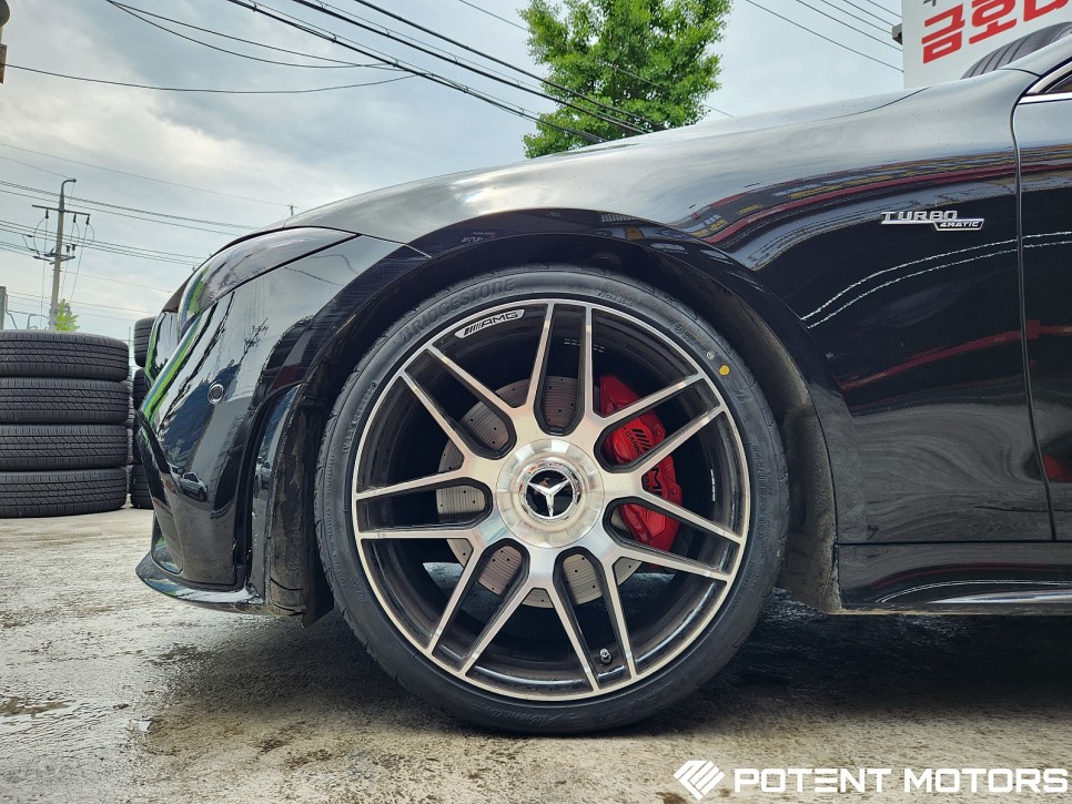 송도타이어 교체 전문 포텐 타이어 교체 벤츠 장착 후기 / 인천 서구,부평,부천