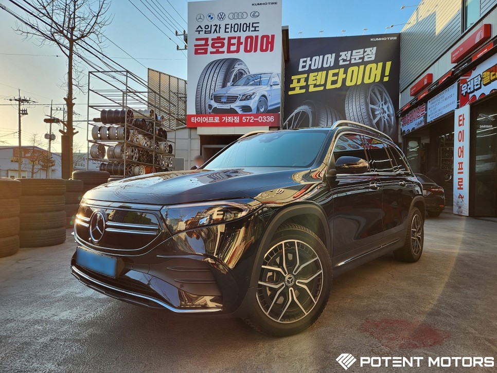 휠복원도색 벤츠 EQS 순정 19인치 휠 수리복원 장착