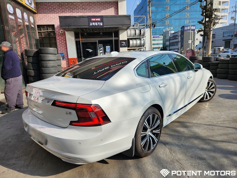 볼보 휠 복원 볼보 S90 휠 수리 복원 장착 / 인천 서구,부평,부천