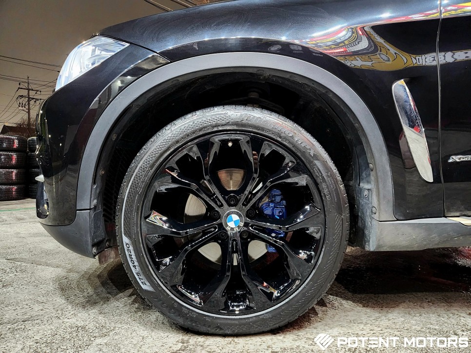인천 서구 / 휠부식 바람빠짐 녹 제거(휠복원)/ BMW / X6
