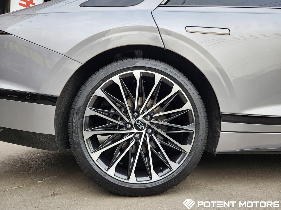 현대 그랜저 신형 20인치 건메탈폴리쉬 인천 휠복원 장착후기 / 인천 서구,부평,부천