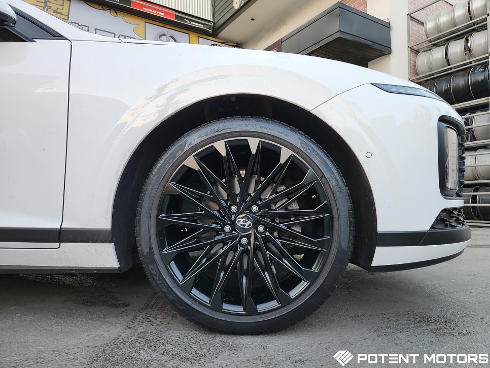 현대 2023 그랜저휠 순정20인치 매트블랙휠 복원 장착 / 인천 서구,부평,부천