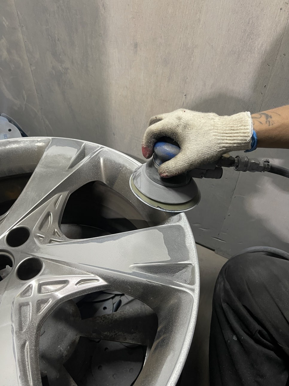 동탄휠복원 GV80 22인치 휠 복원 사례 / 수원 권선구 평동