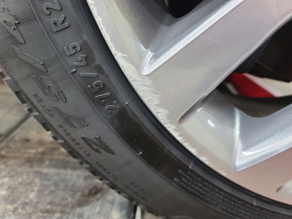 오산휠복원 레인지로버 21인치 다이아몬드컷팅힐 후기 / 수원, 화성