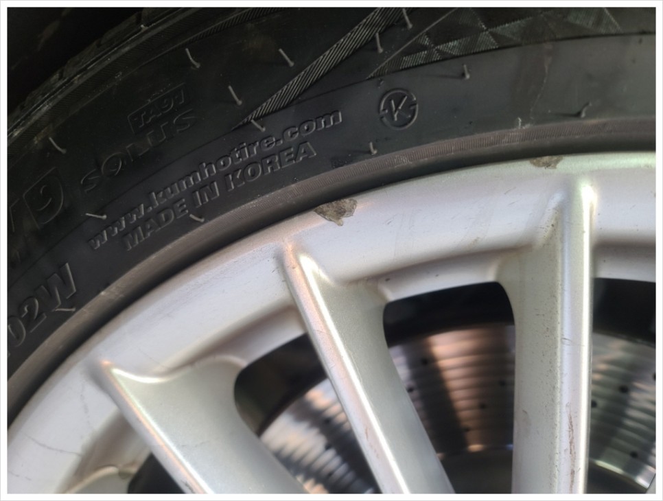 용인 벤츠S500 실버휠 복원으로 본래의 색을 찾았어요 / 수원, 화성