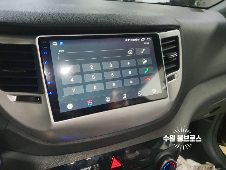 올뉴투싼 카나로X plus 안드로이드올인원 작업 - 수원 봉브로스