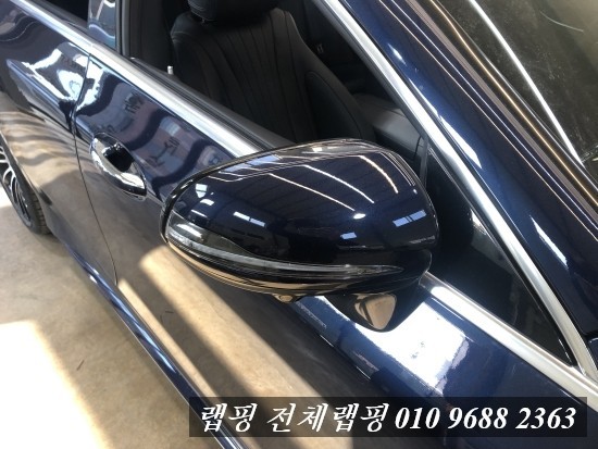 경기북부 / 벤츠 CLS 450 전체랩핑 김포랩핑 3M 유광 화이트 골드 스파클 전체랩핑 / 김포시 마산동 / 고양.일산.김포