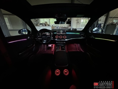 스팅어 순정 엠비언트가 불만족스럽다면 ? 무빙엠비언트 시공을 추천드립니다:) / 인천 계양, 김포, 강서, 부평