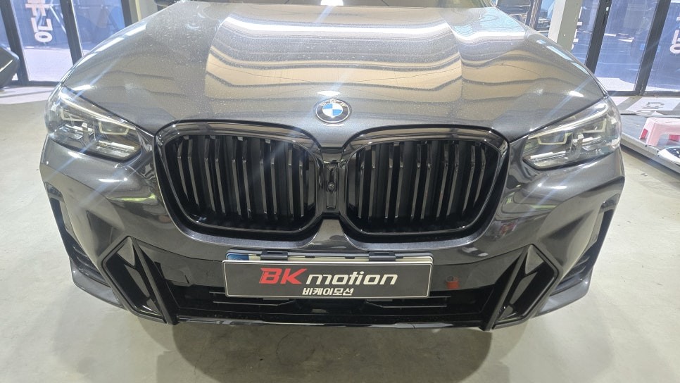 BMW X4 G02 M타입 블랙그릴 교체 시공후기 입니다 / 인천 계양, 김포, 강서, 부평