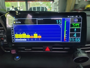 고양 일산 아반떼 CN7 12.3인치 안드로이드 올인원 장착 - 파주운정