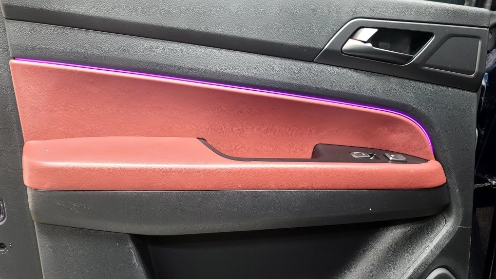 부산 엠비언트 렉스턴 스포츠 DMX 엠비언트 라이트 시공 / 부산 사상구