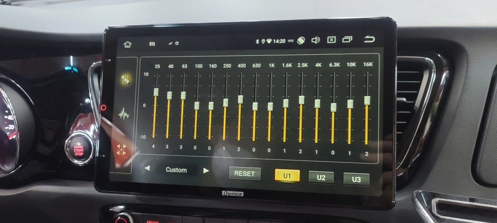 올뉴카니발 테슬라 스타일 자동회전 안드로이드 올인원 / 부산 사상구