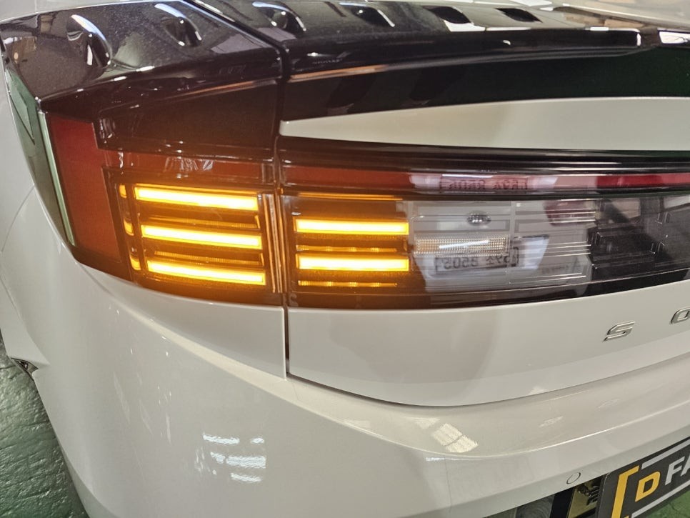 중국에서 만든 현대 쏘나타 디엣지 택시 DN8C Full LED 콤비네이션램프, 프로젝션 헤드라이트 개조 / 부산 사상구