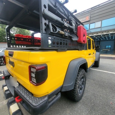 [전주랩핑] 지프 글래디에이터 전체랩핑 경첩에 볼트까지? / 전주, 광주, 김제