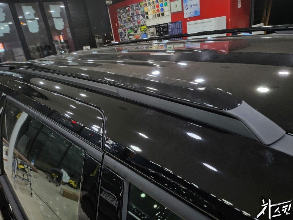 카니발 4세대 크롬죽이기 올블랙으로 랩핑 / 창원, 마산, 김해