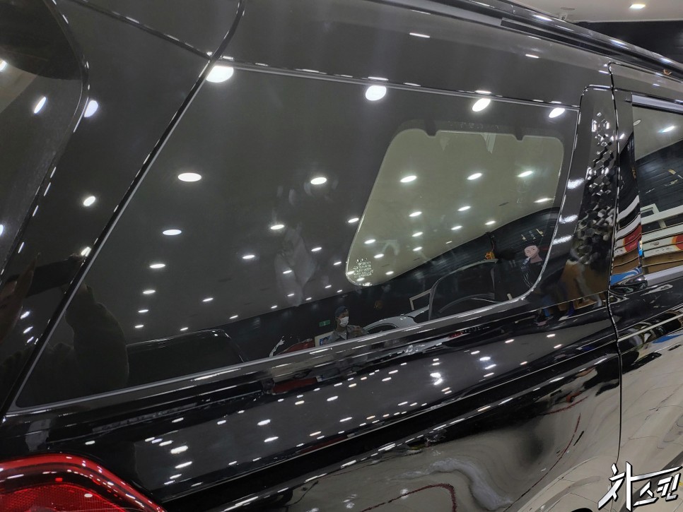 카니발 4세대 크롬죽이기 올블랙으로 랩핑 / 창원, 마산, 김해