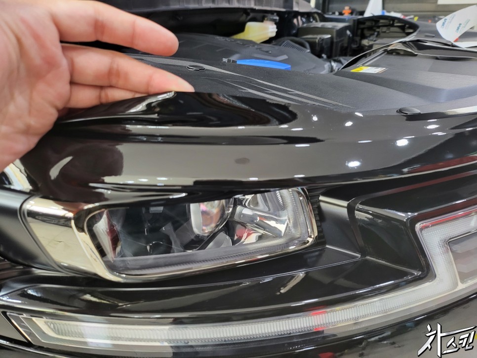 카니발 4세대 크롬죽이기 올블랙으로 랩핑 / 창원, 마산, 김해