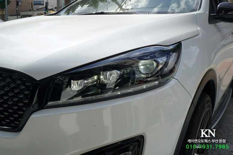 올뉴쏘렌토 더뉴쏘렌토 신형 개조 : 프론트 앞 범퍼,  led 헤드램프 라이트, 테일램프 / 부산 사상구 주례동