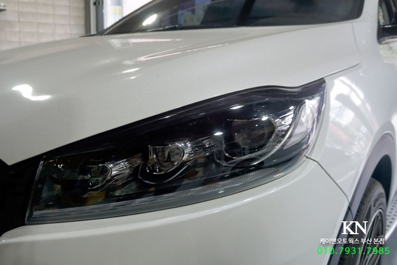 올뉴쏘렌토 더뉴쏘렌토 신형 개조 : 프론트 앞 범퍼,  led 헤드램프 라이트, 테일램프 / 부산 사상구 주례동
