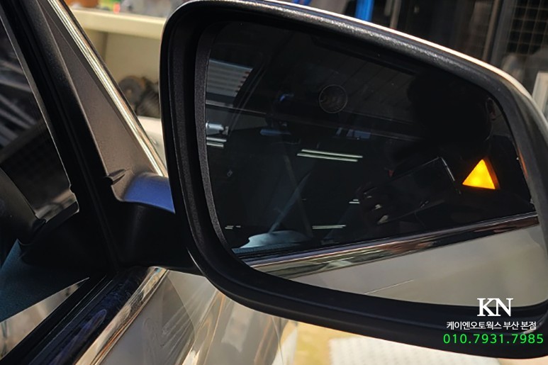 BMW 3시리즈 F30 후측방경보 센서, 옵틱글래스 와이드 광각미러 튜닝 / 부산 사상구 주례동