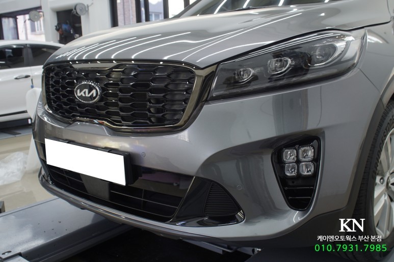올뉴쏘렌토 더뉴쏘렌토 신형 개조 : 프론트 앞 범퍼,  led 헤드램프 라이트, 테일램프 / 부산 사상구 주례동