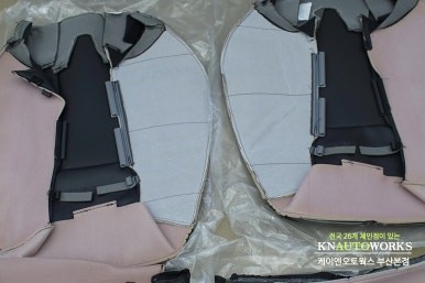 현대 그랜저hg 자동차 낡고 찢어짐 의자 가죽 시트 풀 커버 교체 튜닝기 / 부산 사상구 주례동