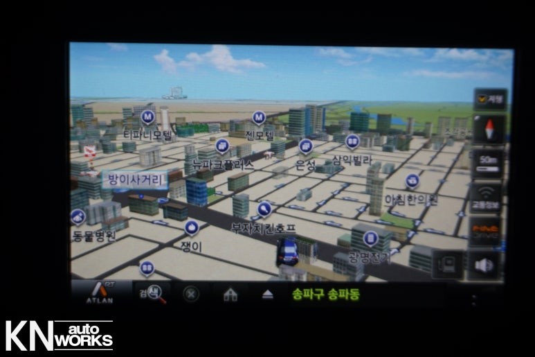 올뉴쏘렌토 튜닝 파인드라이브 네비게이션 BF600G 설치 / 부산 사상구 주례동
