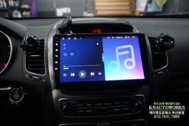 뉴쏘렌토R 2K 안드로이드 올인원 네비 모니터 후방카메라 매립 / 부산 사상구 주례동