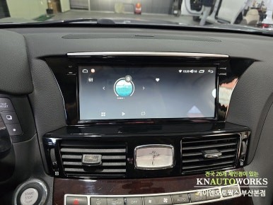 인피니티Q70 안드로이드 올인원 네비 모니터로 티맵 카카오 구글지도 쓰기 / 부산 사상구 주례동