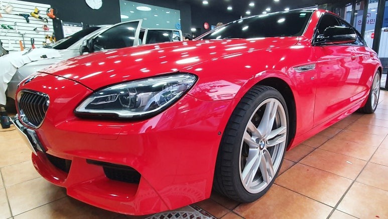 광주전체랩핑 BMW 640d 전체랩핑 시공 / 광주 북구 중흥동