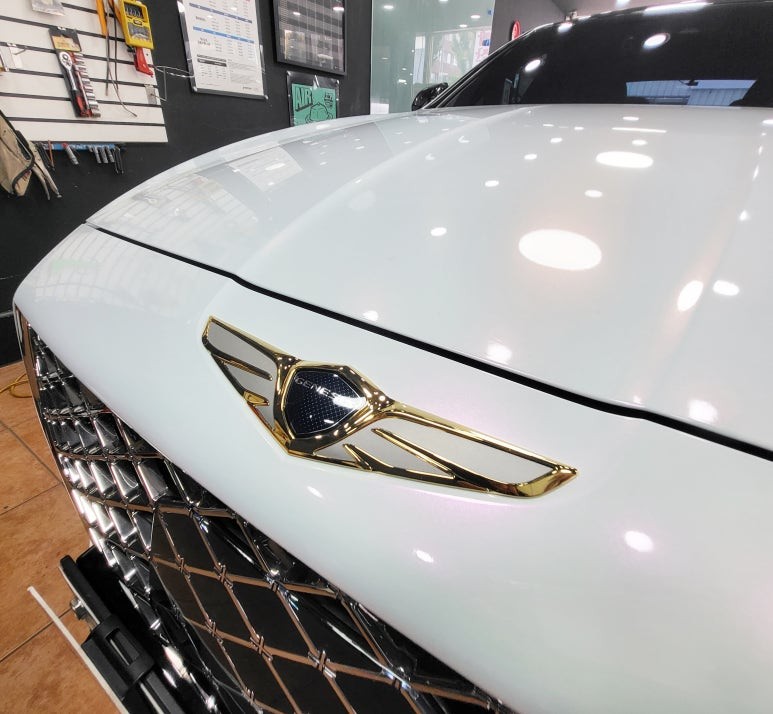 광주랩핑 제네시스 G90 전체랩핑 시공 / 광주 북구 중흥동