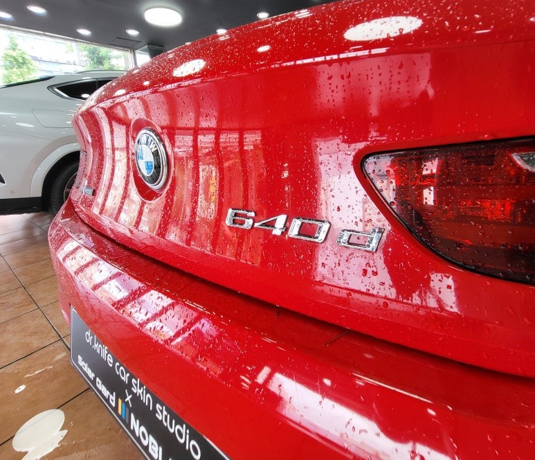 광주랩핑 bmw 640d 전체랩핑 시공 / 광주 북구 중흥동