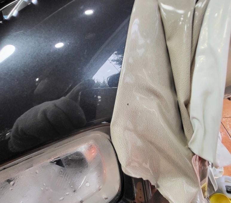 광주랩핑 롤스로이스 고스트 전체랩핑 제거 / 광주 북구 중흥동