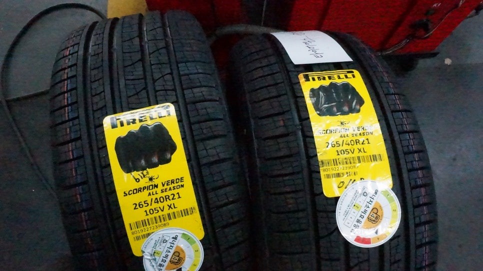 [순천 타이어맥스] BENZ+GLC43AMG+타이어교환+피렐리타이어+스콜피온베르데올시즌+3D얼라이먼트+265/40R21