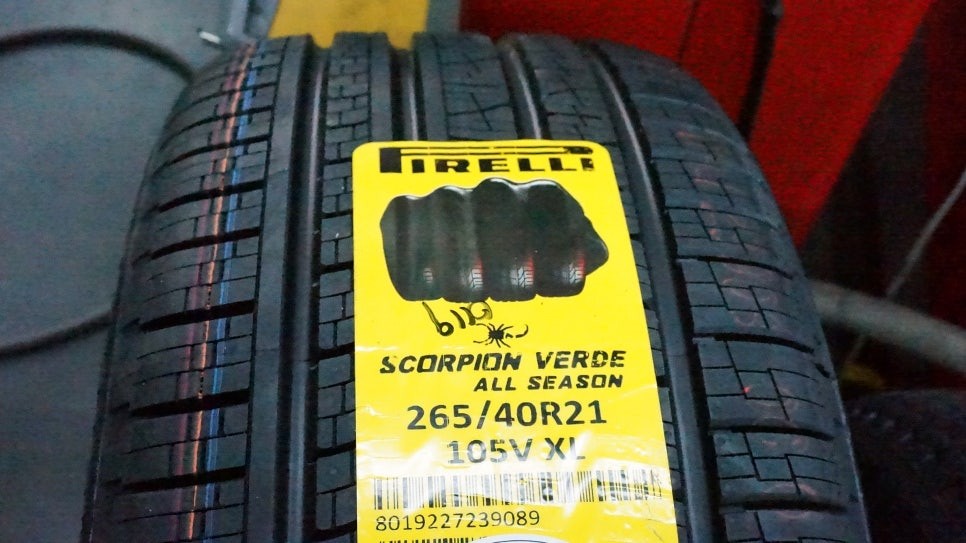 [순천 타이어맥스] BENZ+GLC43AMG+타이어교환+피렐리타이어+스콜피온베르데올시즌+3D얼라이먼트+265/40R21