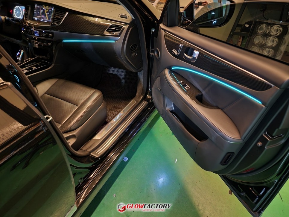 에쿠스 엠비언트 아크릴방식으로 이질감없는 순정형으로 만들기 / 부천, 광명, 인천, 서울 강서