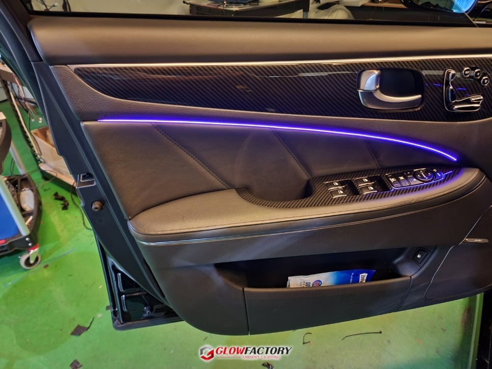 에쿠스 엠비언트 아크릴방식으로 이질감없는 순정형으로 만들기 / 부천, 광명, 인천, 서울 강서