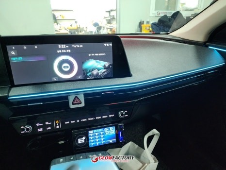 EV6 엠비언트 순정연동까지 완벽한 퀄리티 이질감 없는 완벽시공 / 부천시 도당동