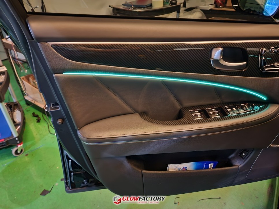 에쿠스 엠비언트 아크릴방식으로 이질감없는 순정형으로 만들기 / 부천, 광명, 인천, 서울 강서