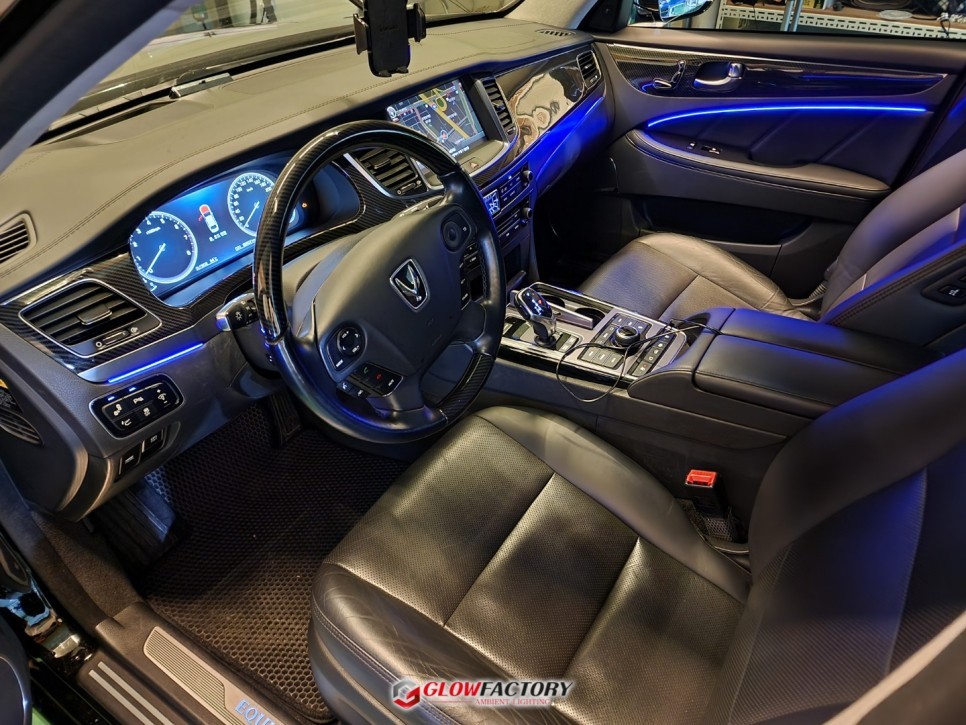 에쿠스 엠비언트 아크릴방식으로 이질감없는 순정형으로 만들기 / 부천, 광명, 인천, 서울 강서