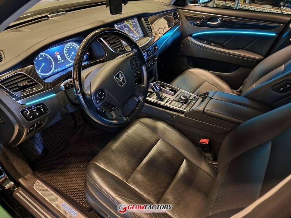 에쿠스 엠비언트 아크릴방식으로 이질감없는 순정형으로 만들기 / 부천, 광명, 인천, 서울 강서