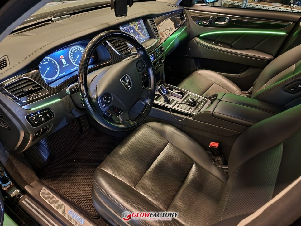 에쿠스 엠비언트 아크릴방식으로 이질감없는 순정형으로 만들기 / 부천, 광명, 인천, 서울 강서