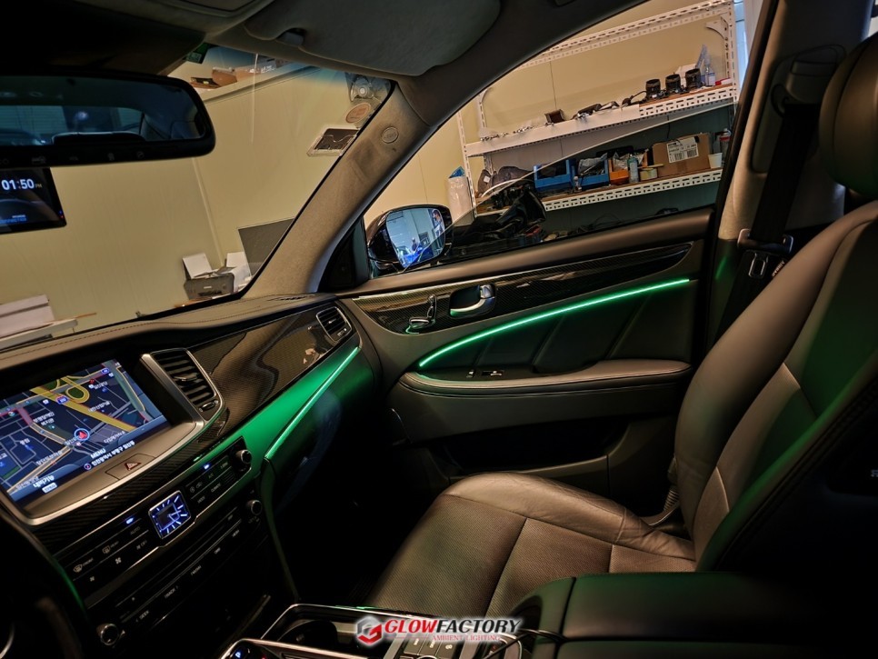 에쿠스 엠비언트 아크릴방식으로 이질감없는 순정형으로 만들기 / 부천, 광명, 인천, 서울 강서