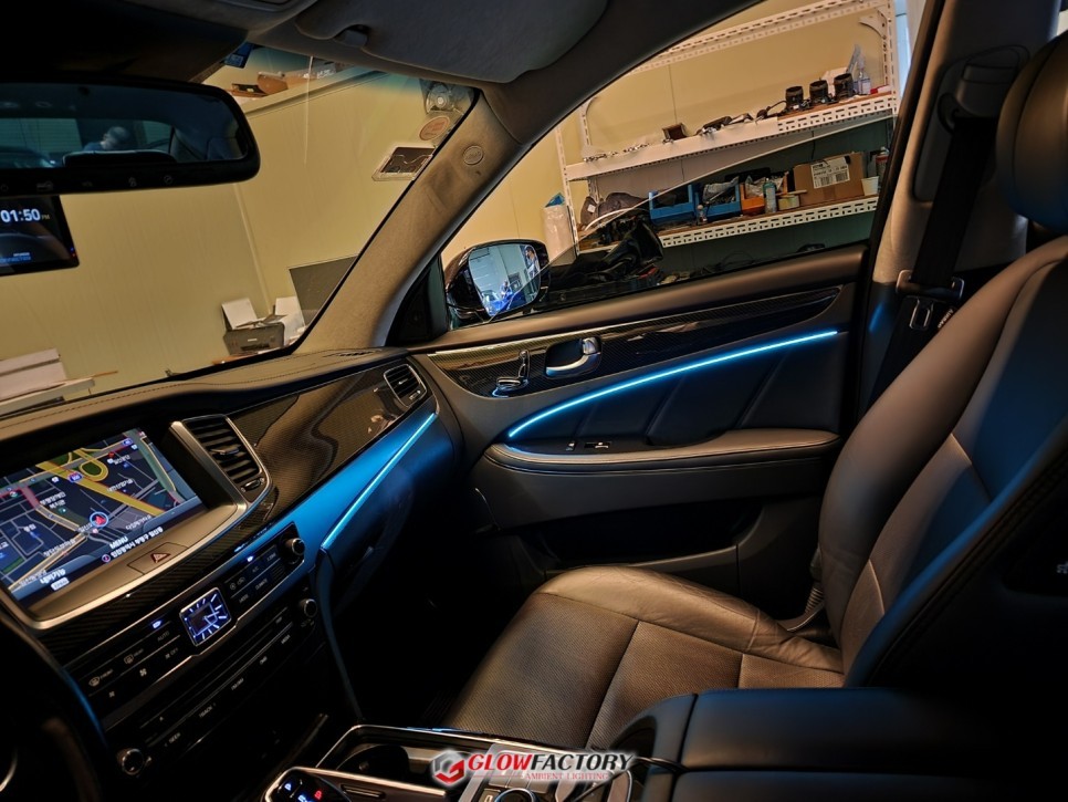 에쿠스 엠비언트 아크릴방식으로 이질감없는 순정형으로 만들기 / 부천, 광명, 인천, 서울 강서