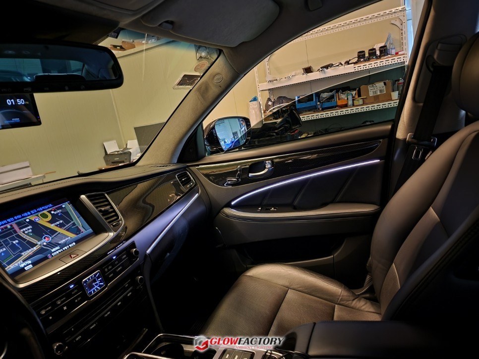 에쿠스 엠비언트 아크릴방식으로 이질감없는 순정형으로 만들기 / 부천, 광명, 인천, 서울 강서