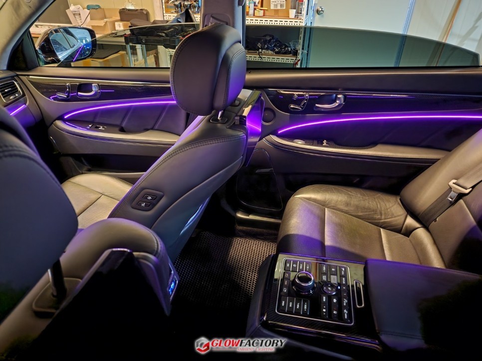 에쿠스 엠비언트 아크릴방식으로 이질감없는 순정형으로 만들기 / 부천, 광명, 인천, 서울 강서