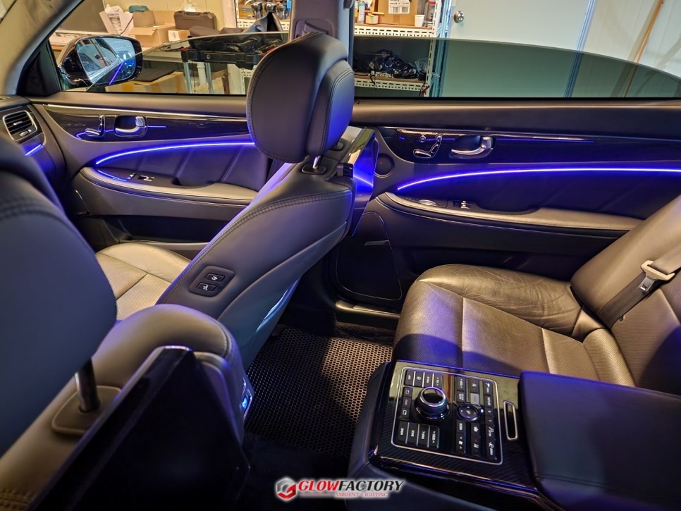 에쿠스 엠비언트 아크릴방식으로 이질감없는 순정형으로 만들기 / 부천, 광명, 인천, 서울 강서